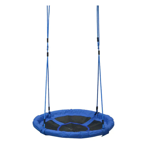 Rootz Nest Swing -  Children's Swing - Bird's Nest Swing - Garden Swing - Outdoor Swing - Blue