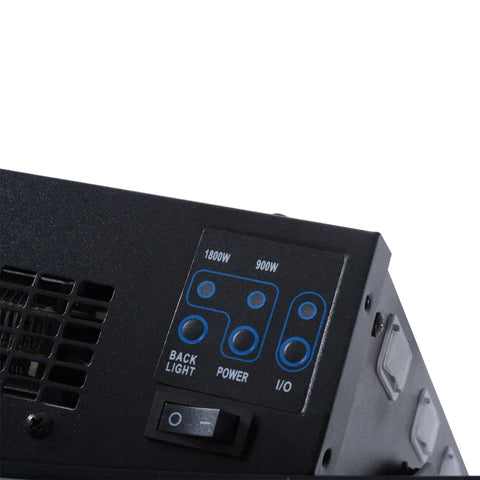 Rootz Electric Fireplace - Electric Fireplace Stove - Wall Fireplace - Fireplace - 65 X 11.4 X 52cm