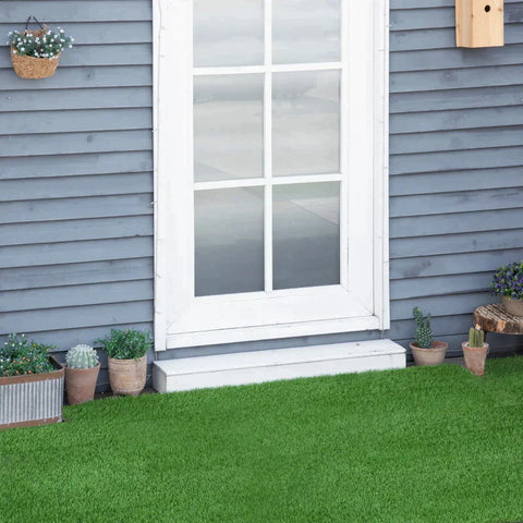 Rootz Artificial Grass Tiles - Grass Carpet - Grass Mat - Garden - Balcony - Outdoor - Indoor - Green - 30x30cm