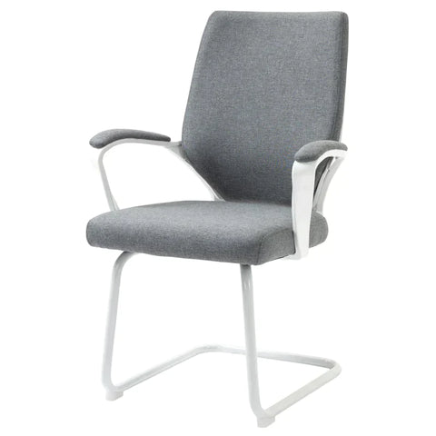 Rootz Office Chair - Desk Chair - Working Chair - Conference Chair - Gray - 63cm x 63cm x 98cm