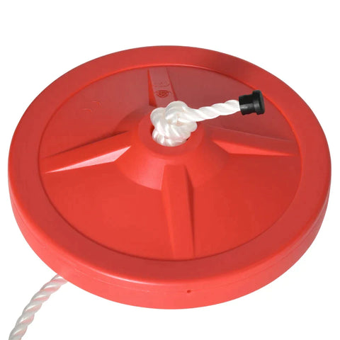 Rootz Zip Line Kit - Outdoor Zipline For Children -  PP Plastic - Steel - Red - 2000 x 28 x 140 cm