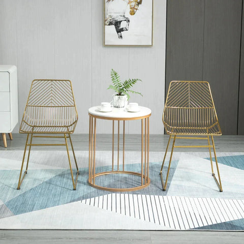 Rootz Dining Chairs - Kitchen Chairs - Living Room Chairs - Luxurious Chairs - 46x56x80 cm