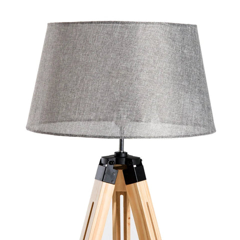 Rootz Vloerlamp - Verstelbare Vloerlamp - Lamp - Grijs - 65x65x99-143cm