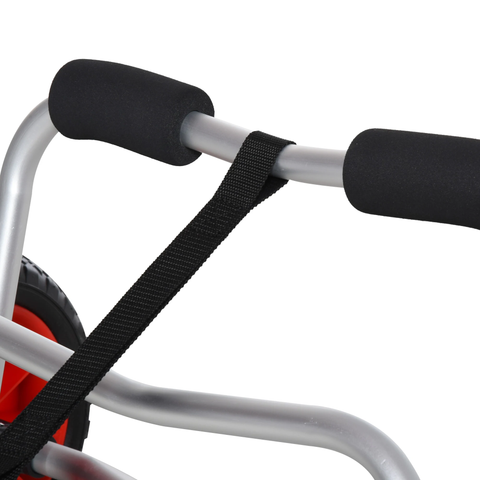 Rootz Trolley - Canoe Cart - With Fastening Strap - Silver - 68 x 44.5 x 40 cm