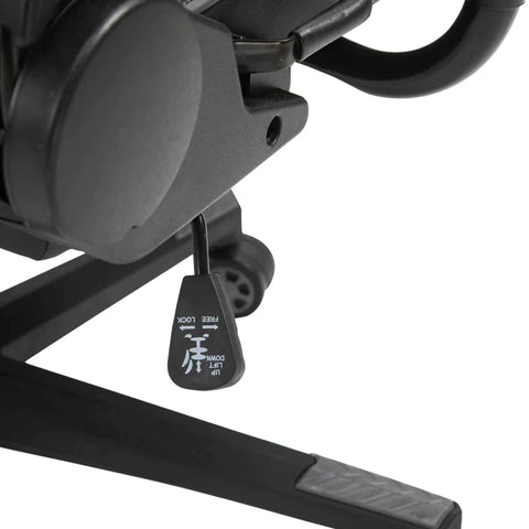 Rootz Ergonomische Bureaustoel - Gamingstoel - Draaistoel - Kunstleer - Schuim - Zwart - 67,5 x 74x 126-136 cm