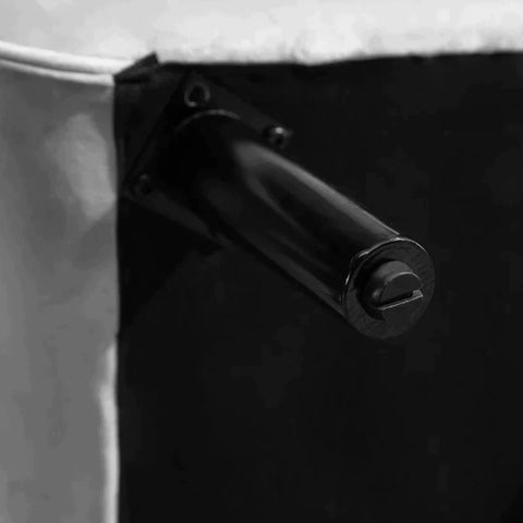 Rootz Armchair - Upholstered Armchair - Elegant Retro Chair - Living Room - Bedroom - Polyester - Foam - Grey - 72.5x78.5x91.5 cm