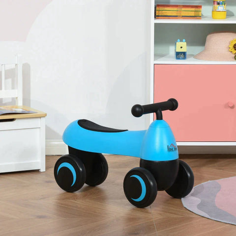 Rootz Kids Bike - Balance Bike - Baby Slide Bike - Learning Bike - Toddler Sliding Car - Blue - 54 x 26 x 38 cm