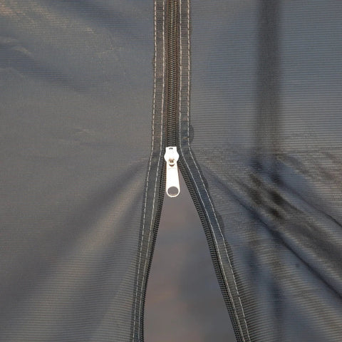 Rootz Camping Tent - Tent - 8 Persoons Kampeertent - Met Draagtas - Polyester/Staal/Glasvezel - Blauw - 3,6 x 3,6 x 2 m