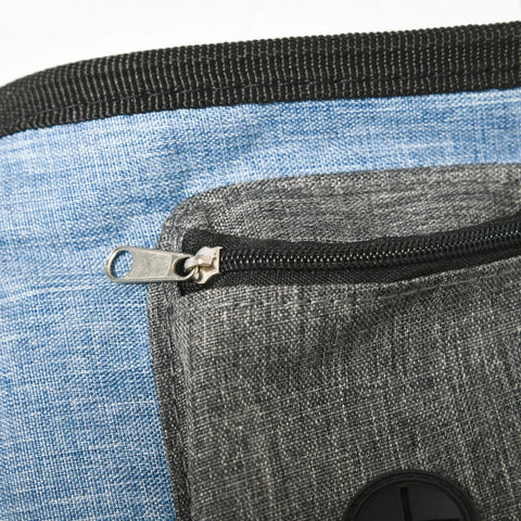 Rootz Agility Set - 5 Pieces - Including Jumping Hurdle - Jump Ring - Frisbee - Height Adjustable - with Carry Bag - White + Blue + Red + Orange - 91L x 4W x 90H cm