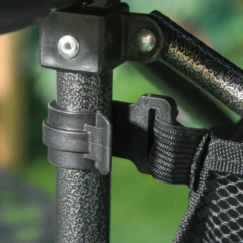 Rootz Garden Table - Aluminum Folding Table - Camping Table With Storage Bag - Portable For Garden Beach Picnic - Charcoal Grey - 70 cm x 70 cm x 69 cm