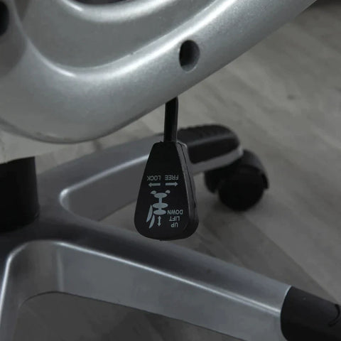 Rootz Office Chair - Ergonomic Office Chair - Desk Chair - Folding Armrests - Height-adjustable - Thickly Padded Chair - 69 x 67 x 113-121 cm