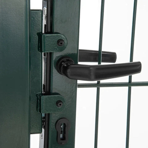 Rootz Garden Gate - Steel Garden Gate - Gate - 97 x 150 cm