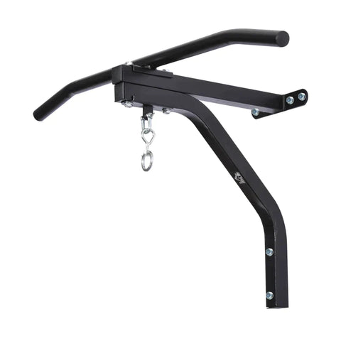 Rootz Bokszakhouder - Wandhouder - Bokszak - Zandzakhouder - Draagvermogen - Staal - Zwart - 93 x 47 x 51 cm