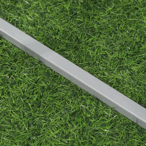 Rootz Patio Table - Garden Table - Side Table - Coffee Table - With Metal Frame - For Garden - Metal - Grey - 40 x 40 x 50 cm