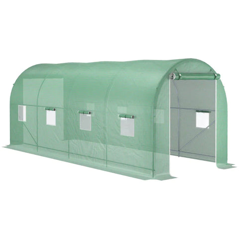Rootz Foil Greenhouse - Greenhouse - Tomato Greenhouse - Cold Frame - Green - 500 X 200 X 210 Cm