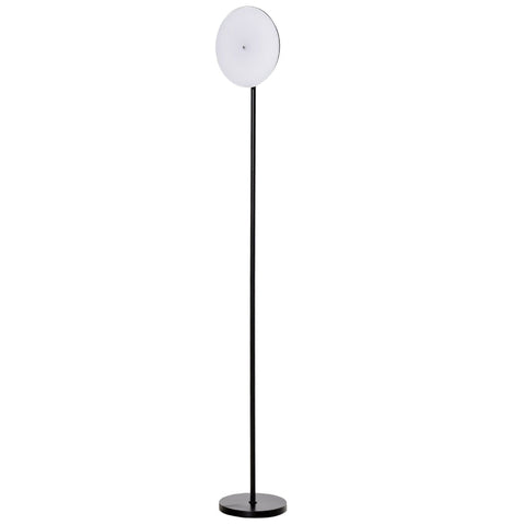 Rootz Floor Lamp - Floor Lamp With LED - Adjustable By 90 Degrees - Removable Light Pole - 3 Levels - Metal - Black - Ø28 x 171.5 cm