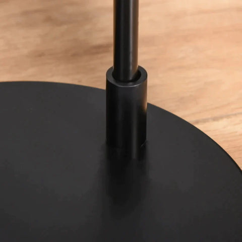 Rootz Stehleuchte – Stehleuchte im Industriedesign – Bodenschalter – E27-Sockel – Metall – Schwarz – 44 L x 34 B x 154 H cm