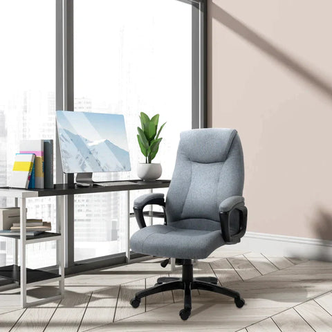 Rootz Office Chair - Gaming Chair - Swivel Chair - Massage Office Chair - Executive Chair - Massage Function - Grey