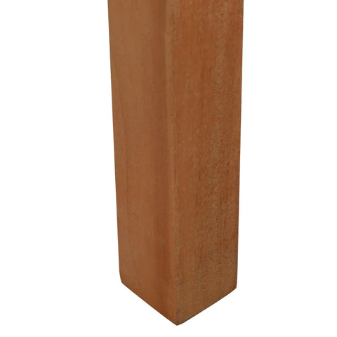 Rootz Garden Bench - 2-Person Garden Bench - Bench -  Wooden Bench - Poplar Wood - Yellow - 126.8 x 62 x 91.3 cm