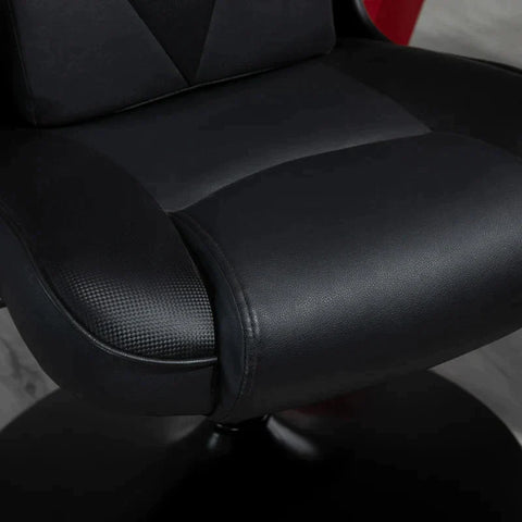 Rootz Gaming Chair - Computer Chair - Office Chair - Desk Chair - Swivel Chair - Black - 67x75x112 cm
