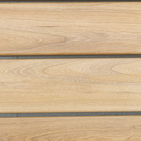 Rootz 4-teiliges Gartensofa-Set mit gepolsterten Kissen – 4-Sitzer-Konversationsmöbel-Set für den Außenbereich mit Couchtisch – Aluminium – Grau – 128 cm x 75,5 cm x 74,5 cm 128 cm