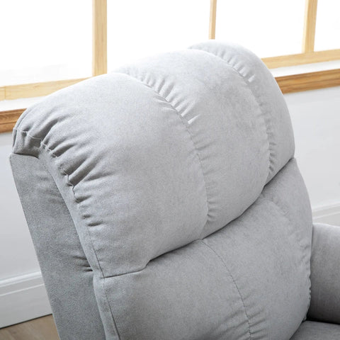 Rootz Massage Chair - Stand-up Aid - 8 Vibration Heads - Remote Control - Usb Interface - Multi-layer Board - Gray - 83L x 95W x 105H cm