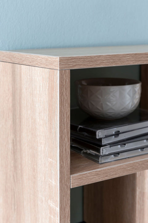 Rootz Wall Shelf - Sonoma Oak - Modern Wooden Hanging Shelf - Design Floating Wall Board - Decorative Shelf for Living Room - Narrow Bookcase - 75x51x16cm