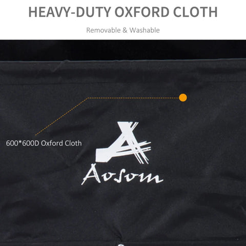 Rootz Transport Trailers For Bicycles - Red, Black - Fabric, Steel - 55.12 cm x 34.65 cm x 23.62 cm