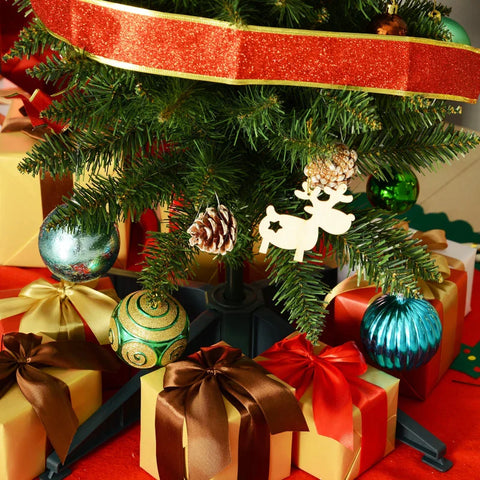 Rootz Kerstboom - 2,1 M Kerstboom Met Standaard - Kunstspar - 499 Takken - Demonteerbaar - PVC - Groen - Ø60 x 210 cm