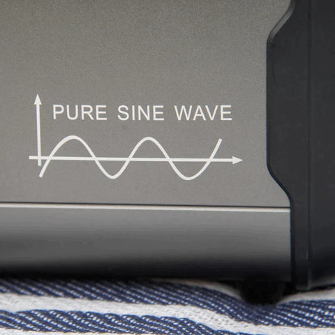 Rootz Portable Power Station - Portable Power Supply - Power Supply - 384wh Lifepo4 Battery - Drie oplaadmodi - Met AC-uitgangen USB/PD/CAR-poorten - LED-scherm - Voor op de camping - Grijs - 26,7L x 17,7W x 15,4H cm