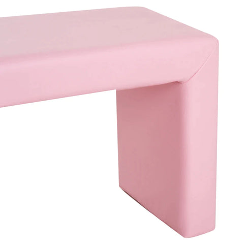 Rootz Children's Sofa - 2-in-1 Children's Sofa Table And Chair Set - Children's Armchair - Mini Sofa - Mini Armchair - Pink