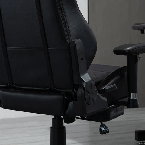 Rootz Gaming-Stuhl – Ergonomischer Computerstuhl – Drehstuhl – RGB-LED-Leuchten – 71 cm x 74 cm x 134 cm