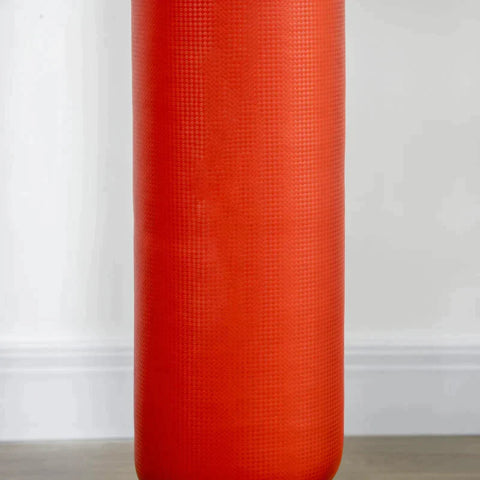 Rootz Boksstandaard - Twee Speedballs - Draaibare Boksstang - Kick Pad - In hoogte verstelbaar - Staal - Zwart/Rood/Wit - 84 x 36 x 140-205cm