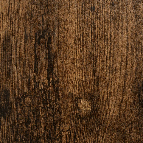 Rootz Bookcase - Cabinet - Office Shelf - Rustic Brown - 70L x 30D x 120Hcm