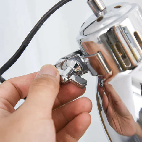 Rootz Floor Lamp - Adjustable Shade - Adjustable Floor Lamp - Lamp - Wood/Metal - 64 x 18 x 133 cm