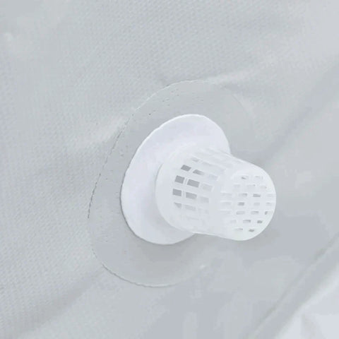 Rootz Frame Pool - Frame Swimming Pool - Swimming Pool - Pool - Gray - 252 x 152 x 65 cm