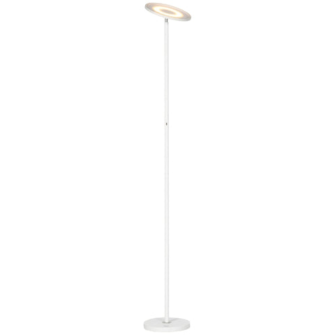 Rootz Vloerlamp - Uplighter - Smart Control Via App Of Stem - Vele Kleuren - Staal - 25 x 25 x 168cm