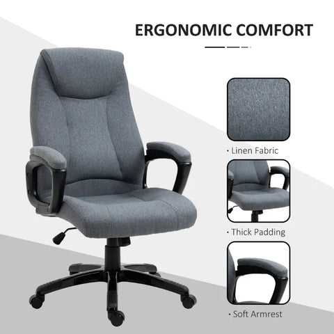 Rootz Office Chair - Gaming Chair - Swivel Chair - Massage Office Chair - Executive Chair - Massage Function - Grey
