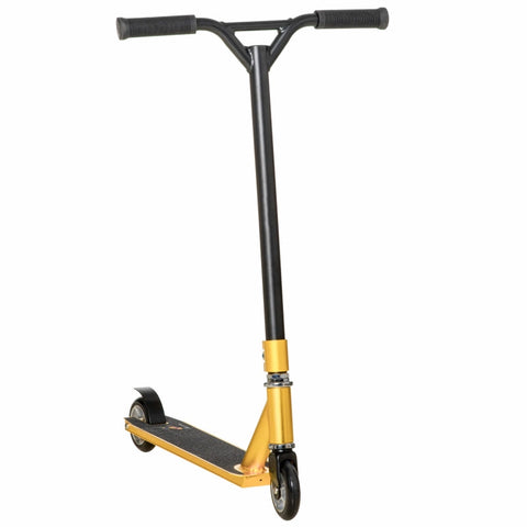 Rootz Stunt Scooter - Kick Scooter - Fun Scooter - Lightweight - Aluminium - Gold - 65 x 48.5 x 83 cm