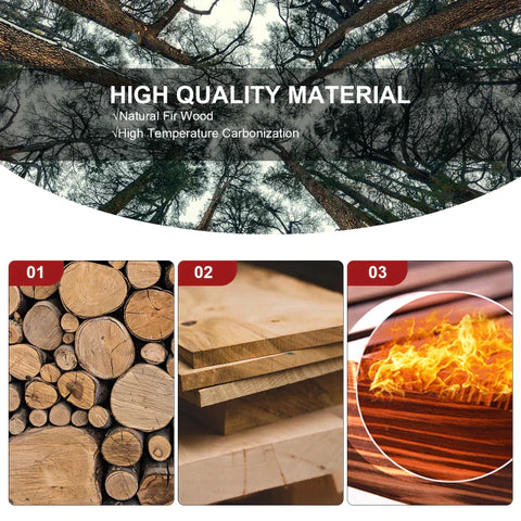 Rootz Rocking Chair - Rocking Bench - Garden Chair - 2-seat - Solid Wood - Dark Brown - L112 x B67 x H93 cm