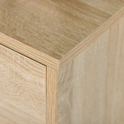 Rootz Shoe Cabinet - Storage Cabinet - Drawer Cabinet - Cabinet - Wood - White - 68 cm x 35 cm x 102.5 cm