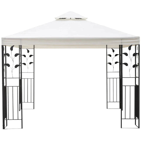 Rootz Gazebo - Garden Gazebo - Pavillon - Garden Pavillon - Party Tent - Cream