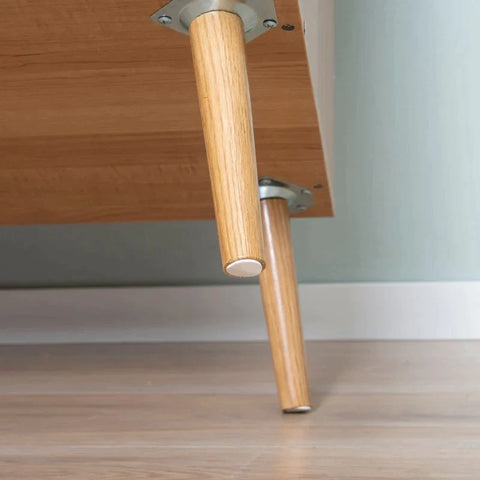 Rootz Sideboard - Free-standing Cabinet - Scandi Style Wardrobe - 4 Drawers And 2 Shelves - Kitchen - Bedroom - Living Room - Entryway - 80cm x 39cm x 80cm