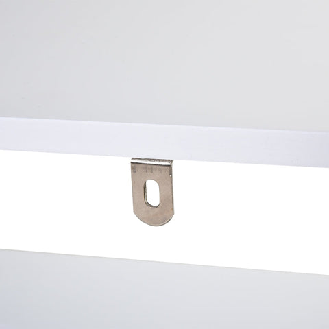 Rootz Vanity Cabinet - Base Cabinet - Bathroom Cabinet - Bathroom Furniture With Double Door - White - 60 x 30 x 60 cm