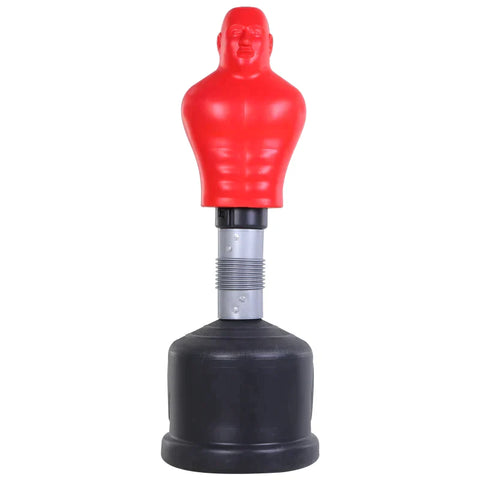 Rootz Punching Bag - Boxing Doll - Boxing Partner - Boxing Trainer - Punching Bag Stand - Red/Black