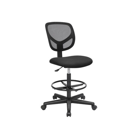 Rootz Office Chair - Simple Office Chair With Mesh - Ergonomic Office Chair - Task Chair - Rolling Office Chair - Conference Room Chair - Black