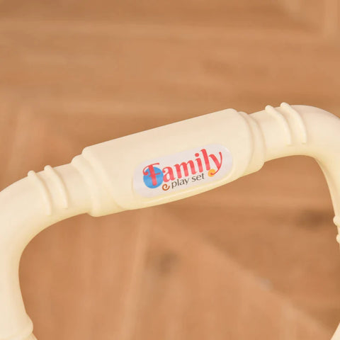 Rootz Kinderschoonmaakset - Kinderschoonmaakspeelgoed - Schoonmaakspeelgoed met bezemzwabber - Groen + Blauw + Wit - 30L x 29B x 55H cm