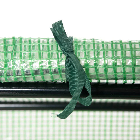 Rootz Mini Greenhouse - Kleine Plantenkweek voor Buiten met Duurzame PE Afdekking - Observatievensters - Groen - 119 x 60 x 60 cm