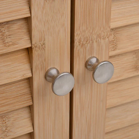 Rootz Bathroom Cabinet - Bathroom Shelf - Open Shelf - Bathroom Standing Shelf - 50 x 25.5 x 92 cm