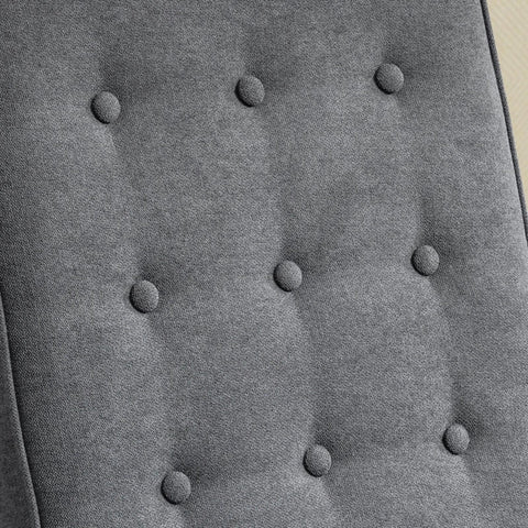 Rootz Relaxation Chair - Armchair - Lounge Chair - TV Chair - 145° Tiltable - Adjustable Backrest - Polyester - Grey - 68 x 87 x 100 cm